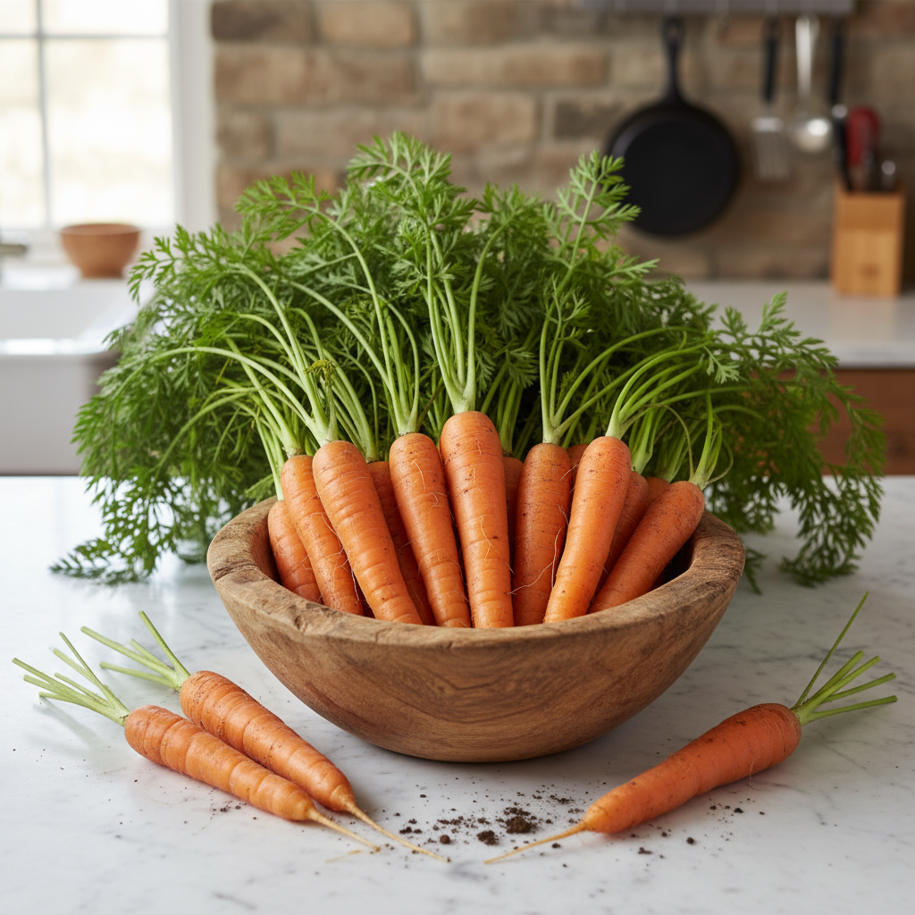 Свежая морковь